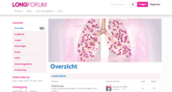 Desktop Screenshot of longforum.nl